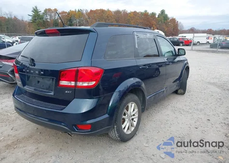 2014 Dodge Journey Sxt z USA, uszkodzony, nr VIN 3C4PDDBG9ET226441